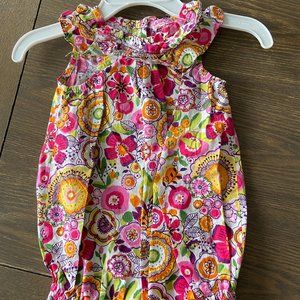 Very Bradley Baby ruffled onesie